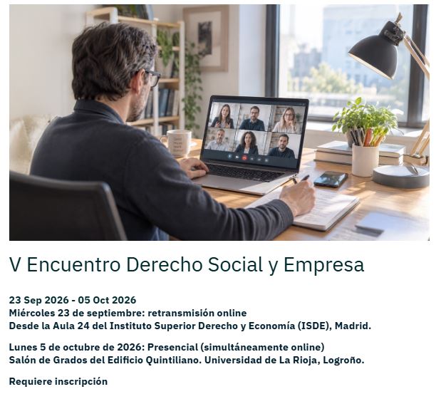V Encuentro Derecho Social y Empresa